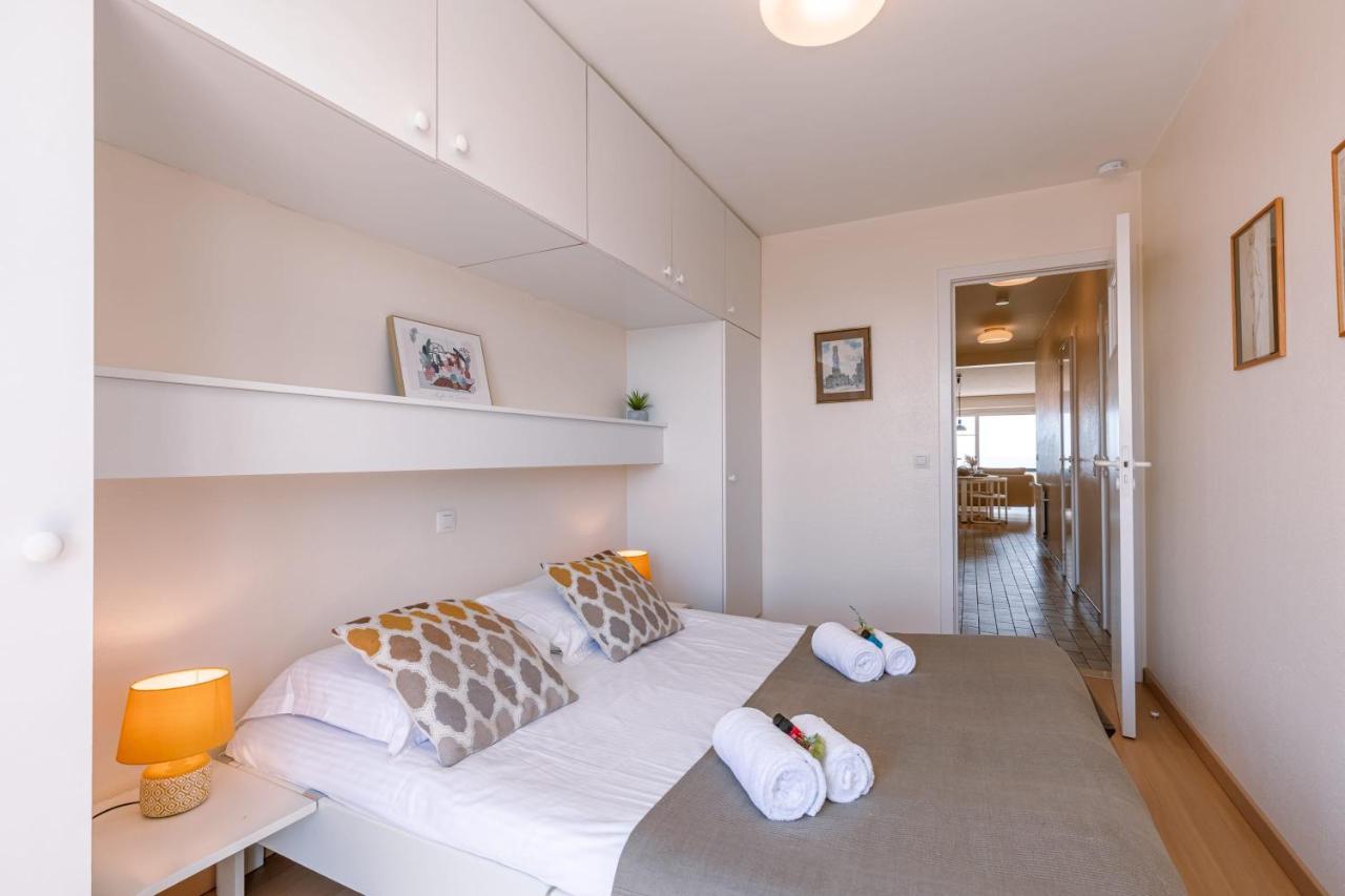 Stunning Seaview Apt On 7Th Floor At Beachfront Knokke-Heist Exterior foto
