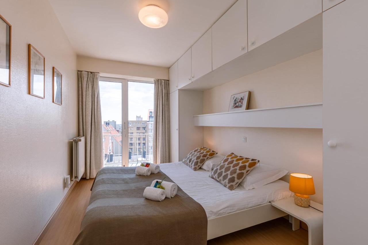 Stunning Seaview Apt On 7Th Floor At Beachfront Knokke-Heist Exterior foto